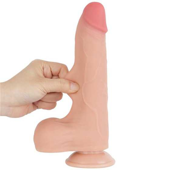 Dildo Dual Layer Piel Deslizante 85