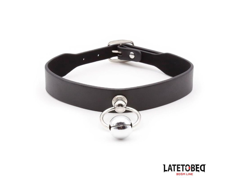 Collar con Cascabel y Correa