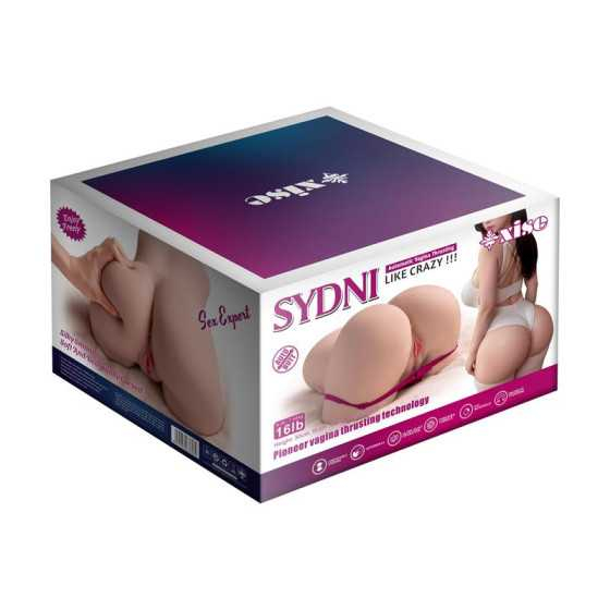 Masturbador Torso Sydni con Movimiento Thrusting