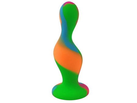 Plug Anal Multi Color Silicona