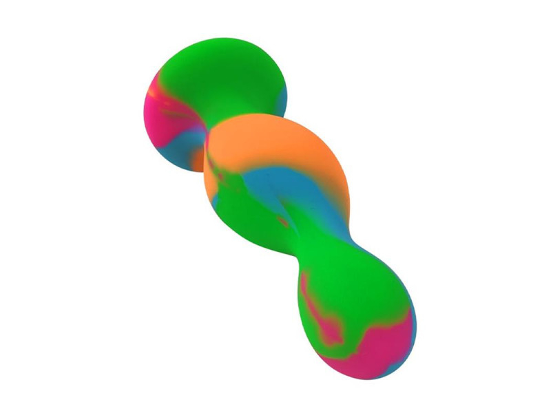 Plug Anal Multi Color Silicona
