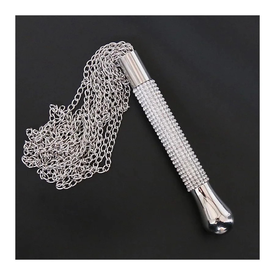 Flogger de Cadenas con Mango con Brillantes