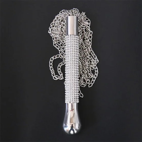 Flogger de Cadenas con Mango con Brillantes