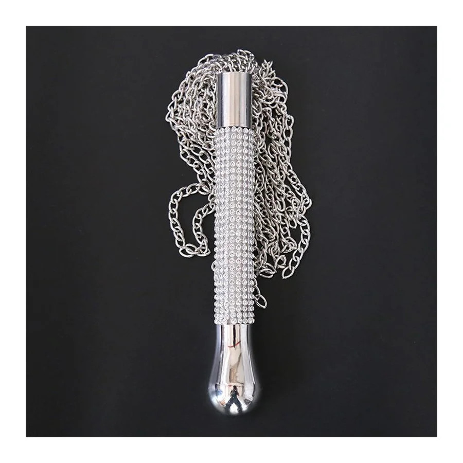 Flogger de Cadenas con Mango con Brillantes