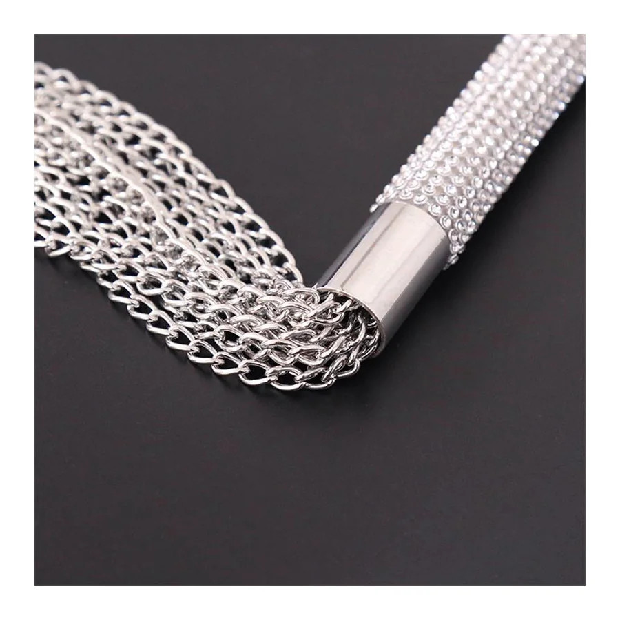 Flogger de Cadenas con Mango con Brillantes