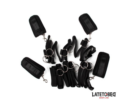 Ataduras para la Cama con 4 Enganches