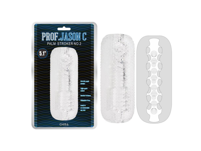 Masturbador Masculino Palm Stroker No 2 Transparente Masturbador Masculino Palm Stroker No 2 Transparente