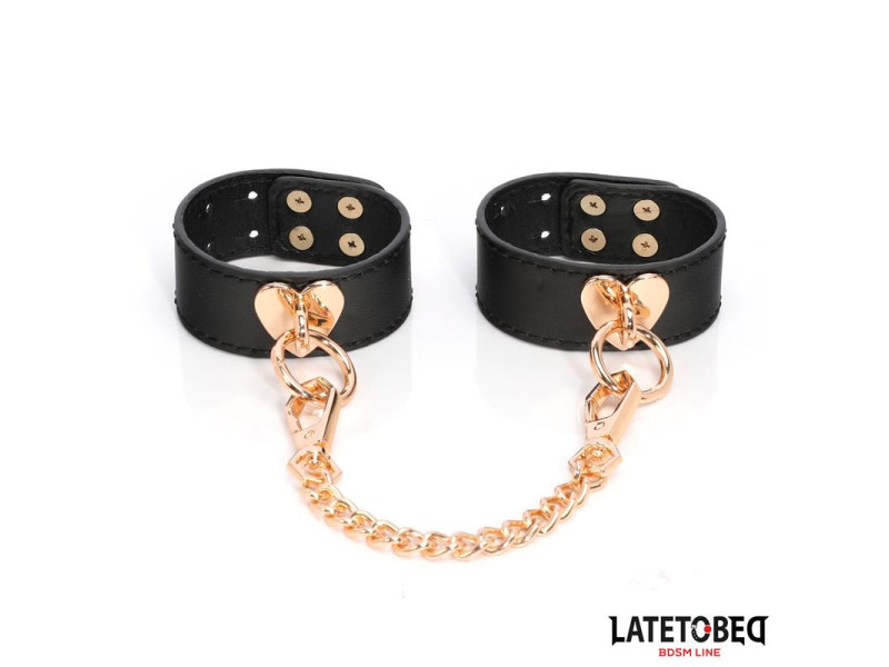 Kit Bondage de 8 Pz Cuero con Maletin de Almacenaje