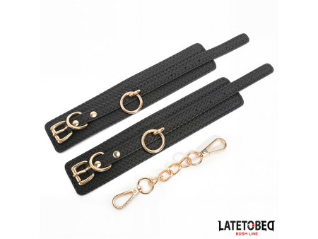 Esposas con Cadena Dorada