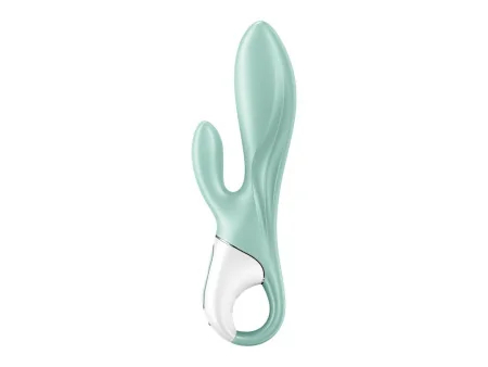 Vibrador con Funcion de Inflado Air Pump Bunny 5 con APP Satisfyer Connect