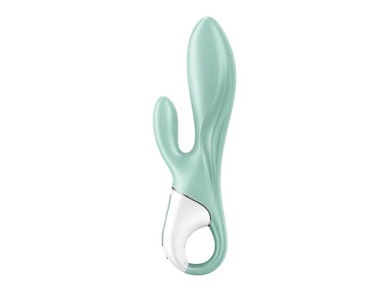 Vibrador con Funcion de Inflado Air Pump Bunny 5 con APP Satisfyer Connect