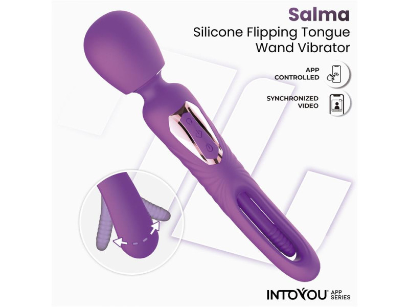 Salma Masajeador con Flipping Tongue y Vibracion con App