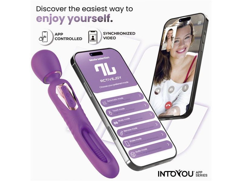 Salma Masajeador con Flipping Tongue y Vibracion con App