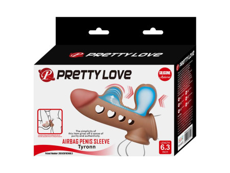 Tyronn Funda para el Pene con Funcion de Inflado Tyronn Funda para el Pene con Funcion de Inflado