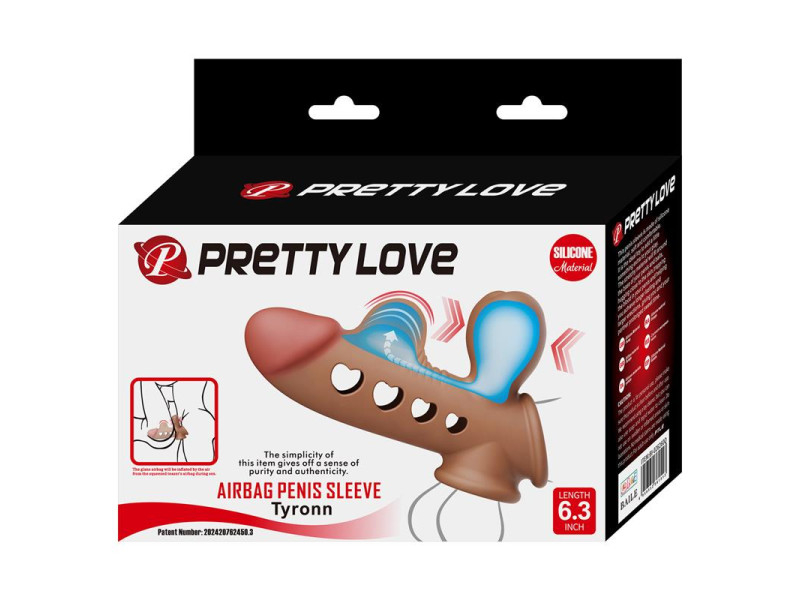Tyronn Funda para el Pene con Funcion de Inflado