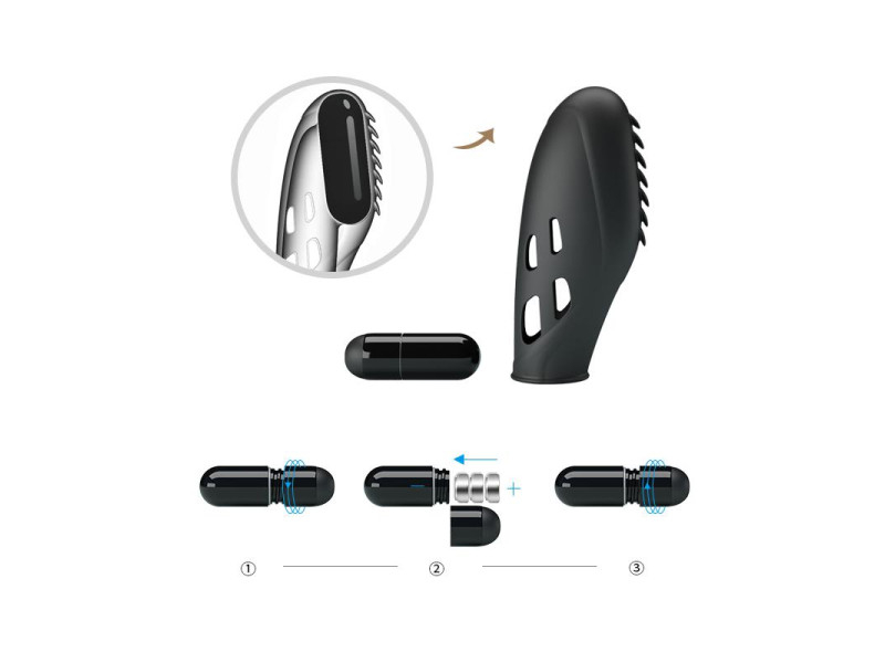 Gilo Vibrador para el Dedo