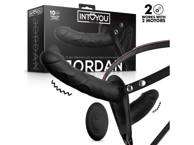 Jordan Arnes Dildo Doble con Vibracion y Control Remoto Jordan Arnes Dildo Doble con Vibracion y Control Remoto