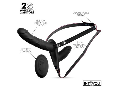 Jordan Arnes Dildo Doble con Vibracion y Control Remoto Jordan Arnes Dildo Doble con Vibracion y Control Remoto