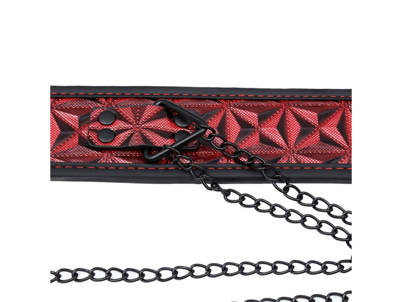 Collar con Pinzas para los Pezones Diamond Cuerpo Vegano
