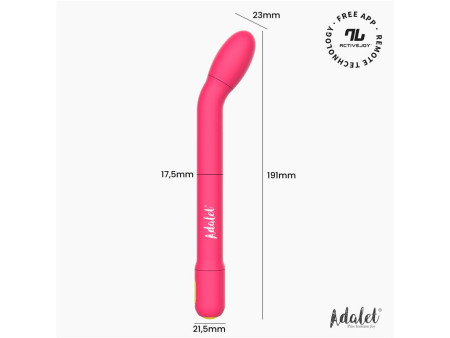 Gently Estimulador Punto G con APP Rosa