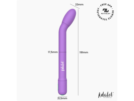 Gently Estimulador Punto G con APP Lavanda Gently Estimulador Punto G con APP Lavanda