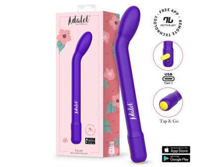 Gently Estimulador Punto G con APP Purpura Gently Estimulador Punto G con APP Purpura