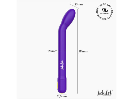 Gently Estimulador Punto G con APP Purpura Gently Estimulador Punto G con APP Purpura