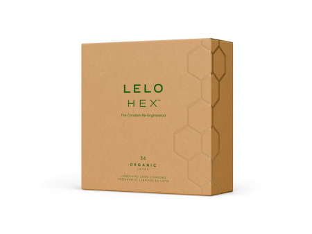 HEX Condoms Organic 36 unidades