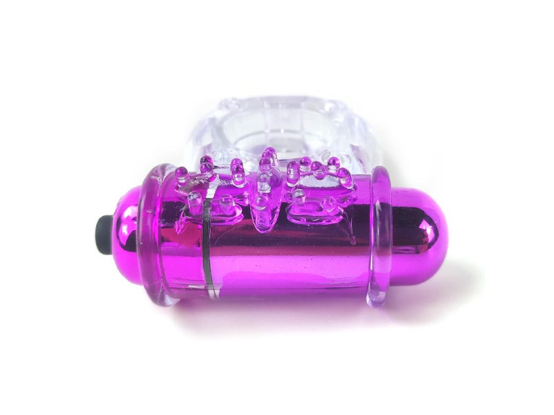 Anillo para el Pene con Vibracion Rosa