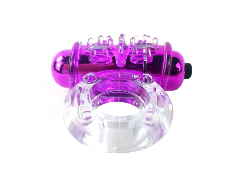 Anillo para el Pene con Vibracion Rosa