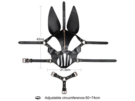 Mascara Conejo Rebellion Reign Dark Bunny
