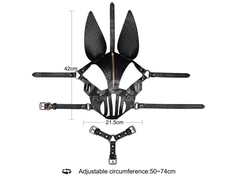 Mascara Conejo Rebellion Reign Dark Bunny