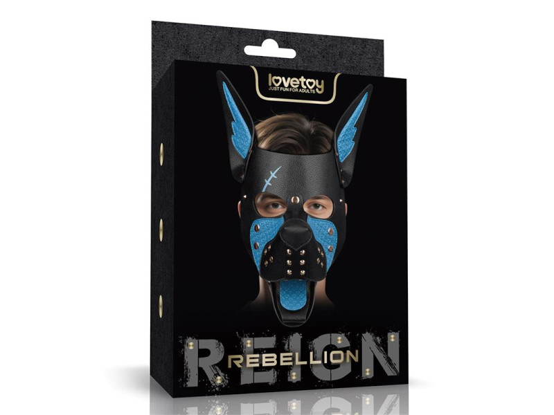 Mascara Cachorro Rebellion Reign Scarred Alpha Pup Azul Mascara Cachorro Rebellion Reign Scarred Alpha Pup Azul