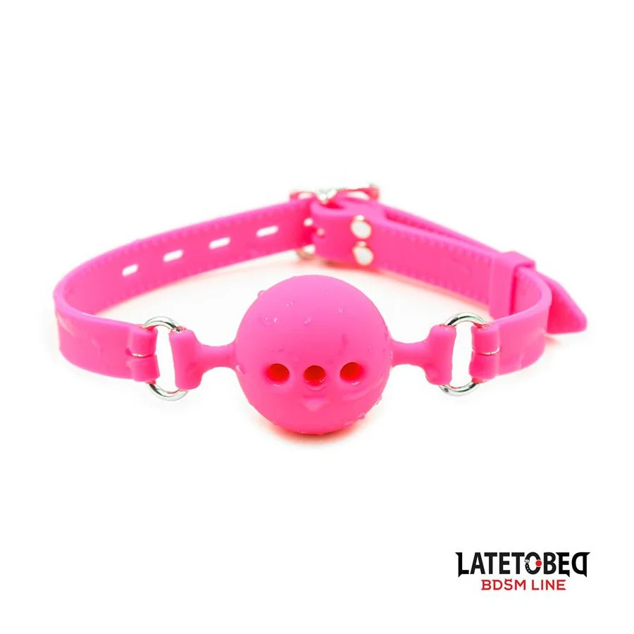 Mordaza Bola Silicona Transpirable M 45 cm