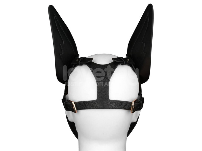 Mascara Cachorro Rebellion Reign Scarred Alpha Pup Azul