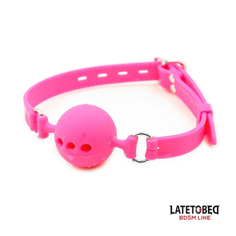 Mordaza Bola Silicona Transpirable M 45 cm