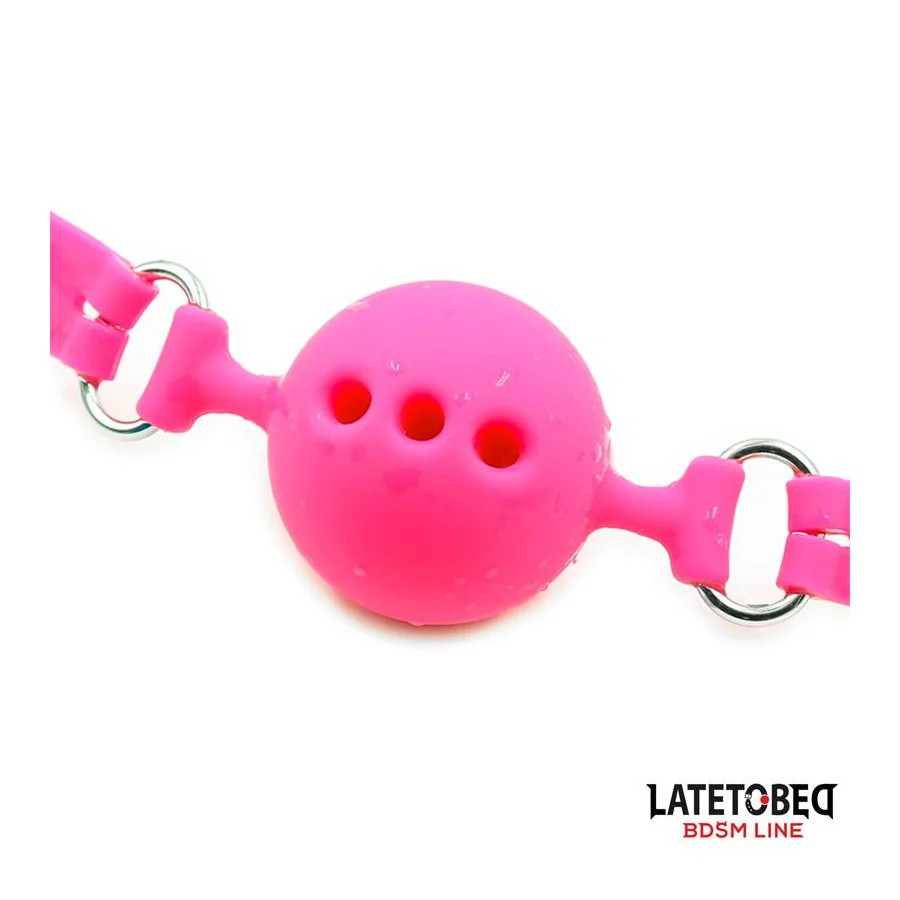 Mordaza Bola Silicona Transpirable M 45 cm