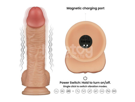 Arnes con Dildo con Vibracion 85