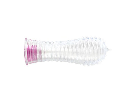 Funda para el Pene con Vibracion Transparente Funda para el Pene con Vibracion Transparente