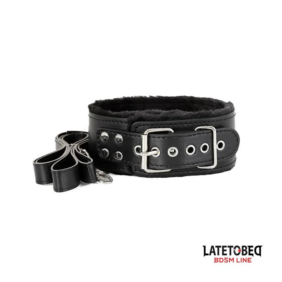 Set de 7 Piezas de Bondage Negro