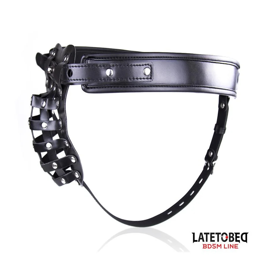 Cinturon de Castidad Masculino con Candado Ajustable