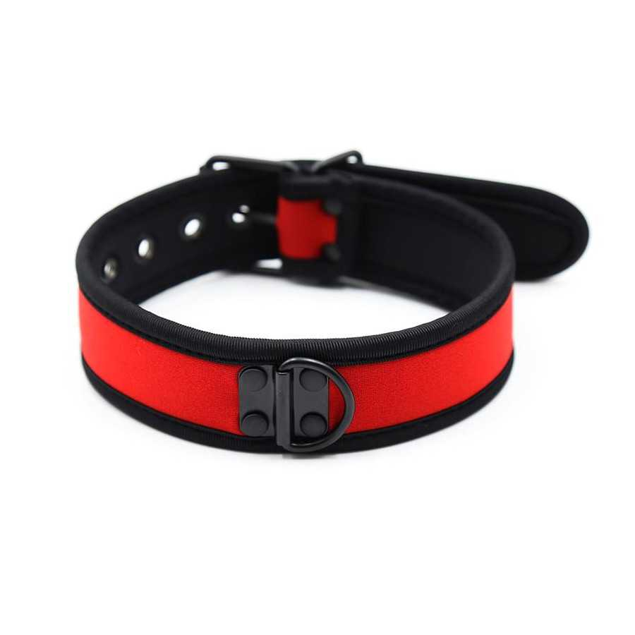 Collar de Neopreno Ajustable Rojo