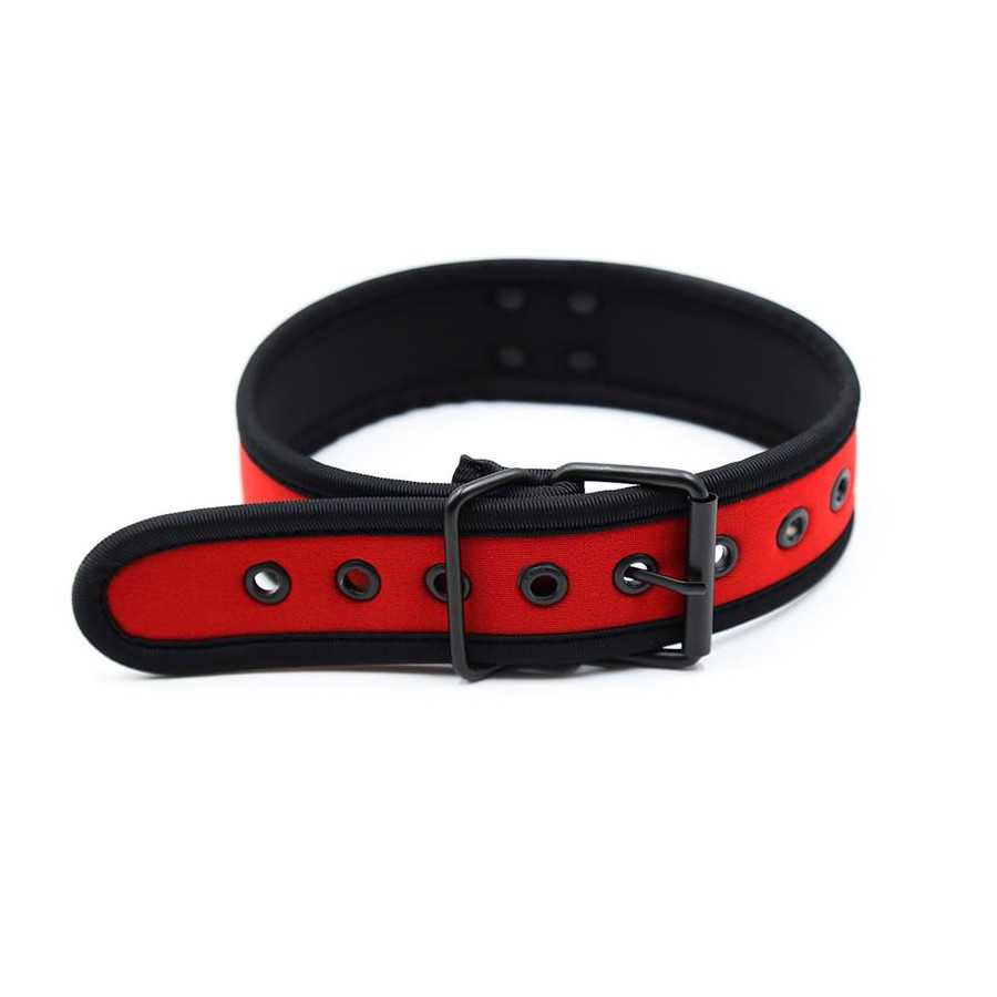 Collar de Neopreno Ajustable Rojo