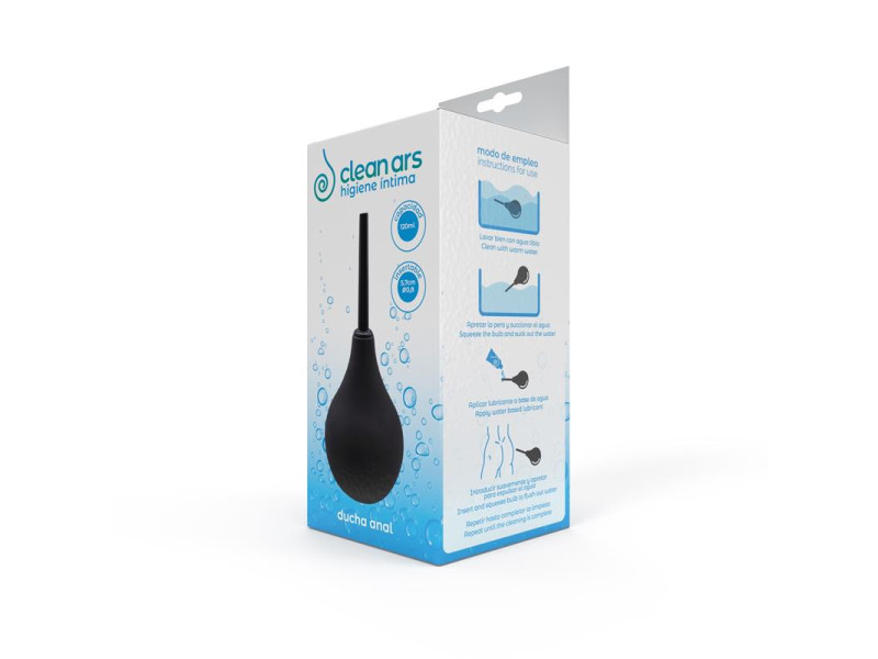 Ducha Anal Negra 120 ml