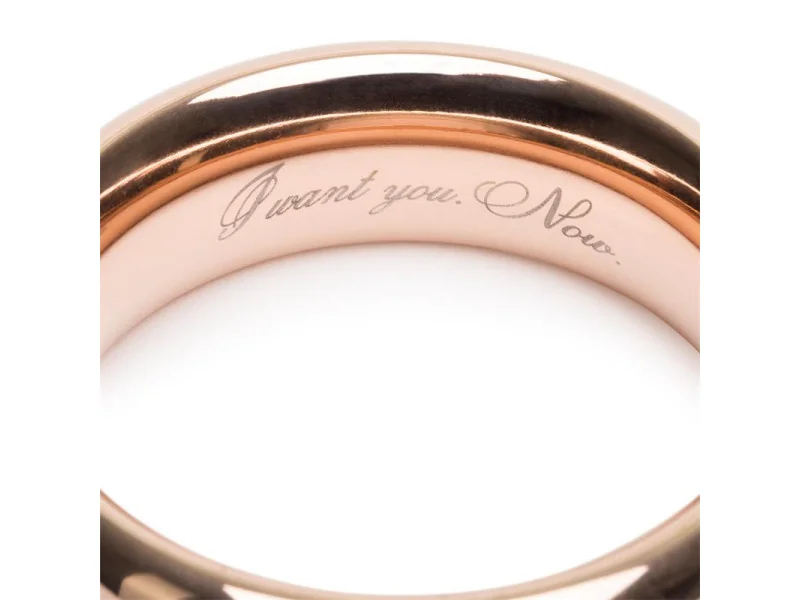 I Want You Now Anillo de Acero