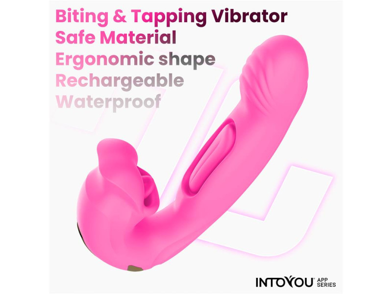 Bimby Vibrador con Mordisqueo y Lengua Doble Tapping con APP