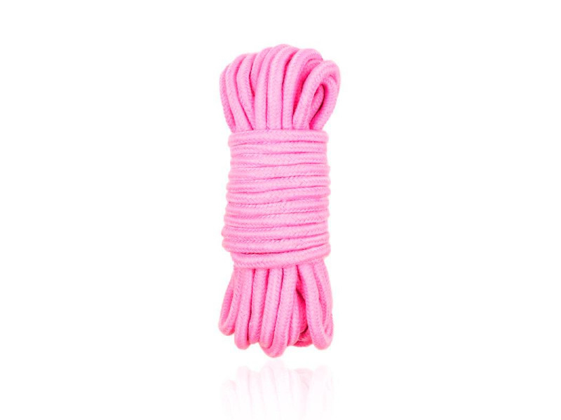 Cuerda de Bondage de Algodon 5 m Rosa