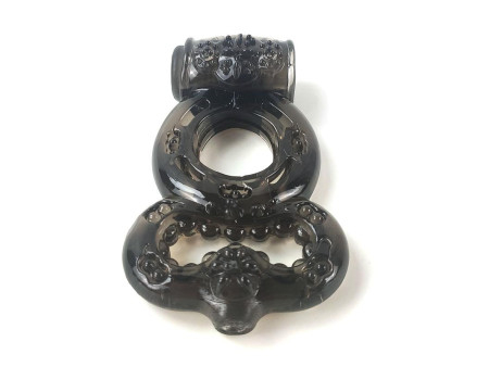 Anillo para el Pene con Vibracion Negro