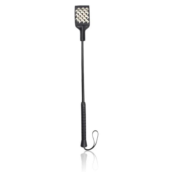 Fusta Cuadrada con Tachuelas Plateadas 53 cm