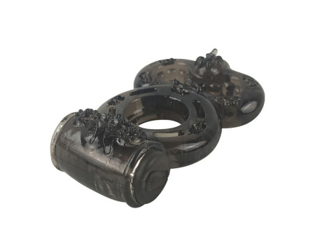 Anillo para el Pene con Vibracion Negro